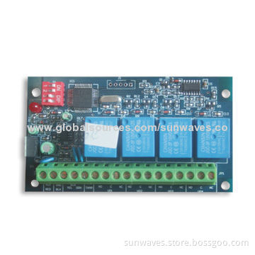 4-wire Open-collector Output Module with 5A/24V DC Contact Rating and 25A/140mA Current Consumption